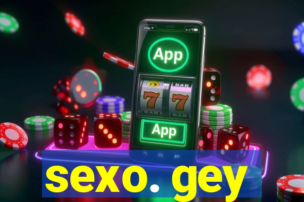 sexo. gey